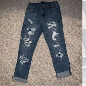 Boys/Mens destroyed jeans